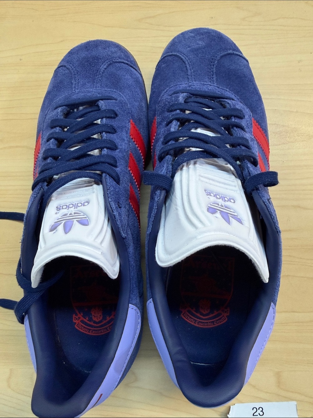 adidas arsenal gazelle sneakers - Picture 4 of 4